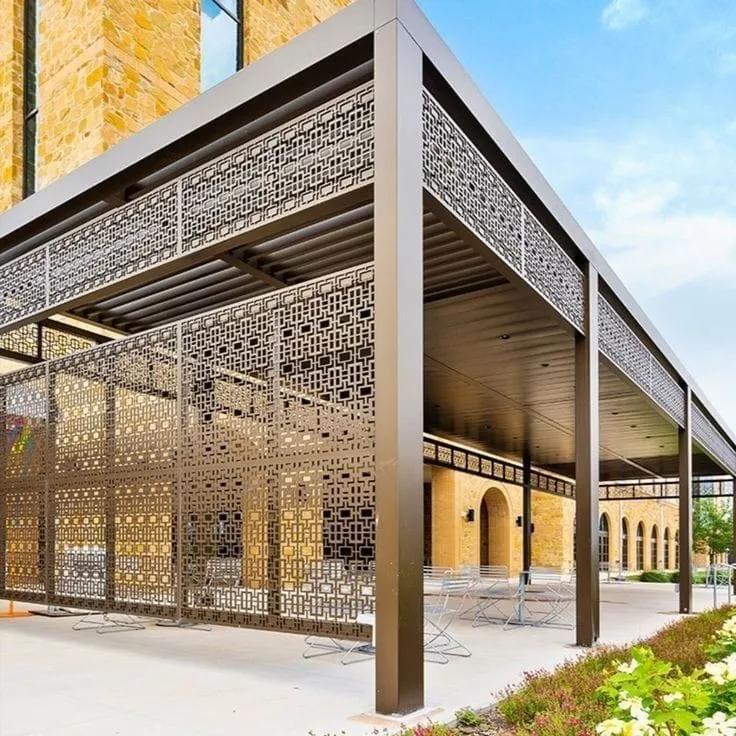 برجولات حدائق بأشكال عصرية