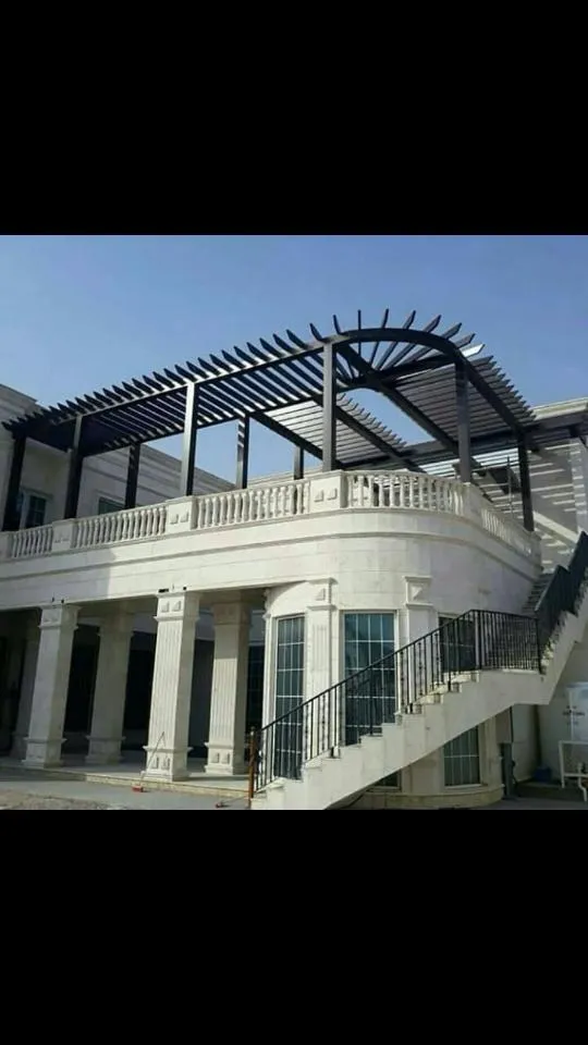 تركيب برجولات خشبية للحدائق والرفوف